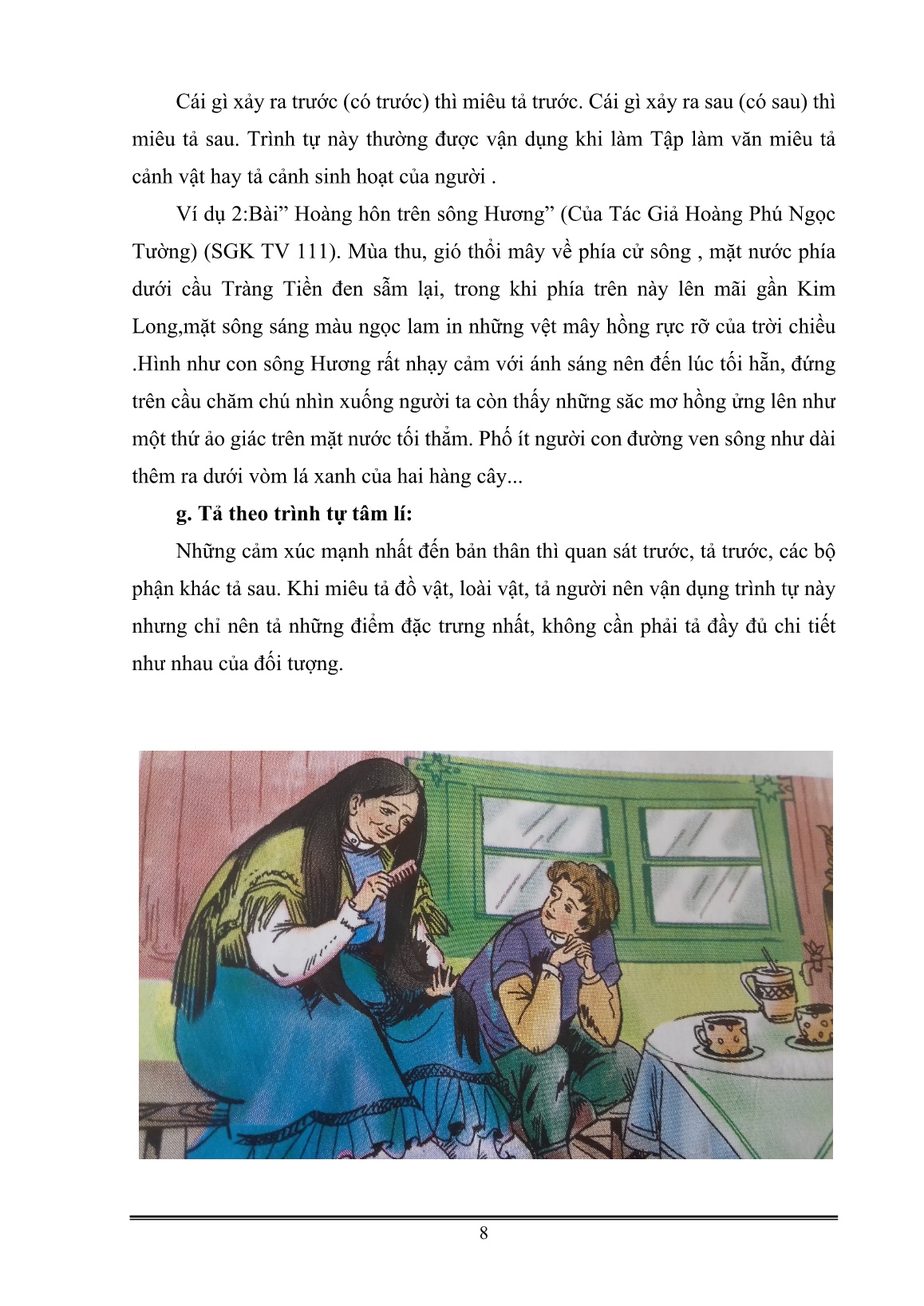 Sáng kiến kinh nghiệm Biện pháp giúp học sinh Lớp 5 học tập có hiệu quả tập làm văn miêu tả trang 9