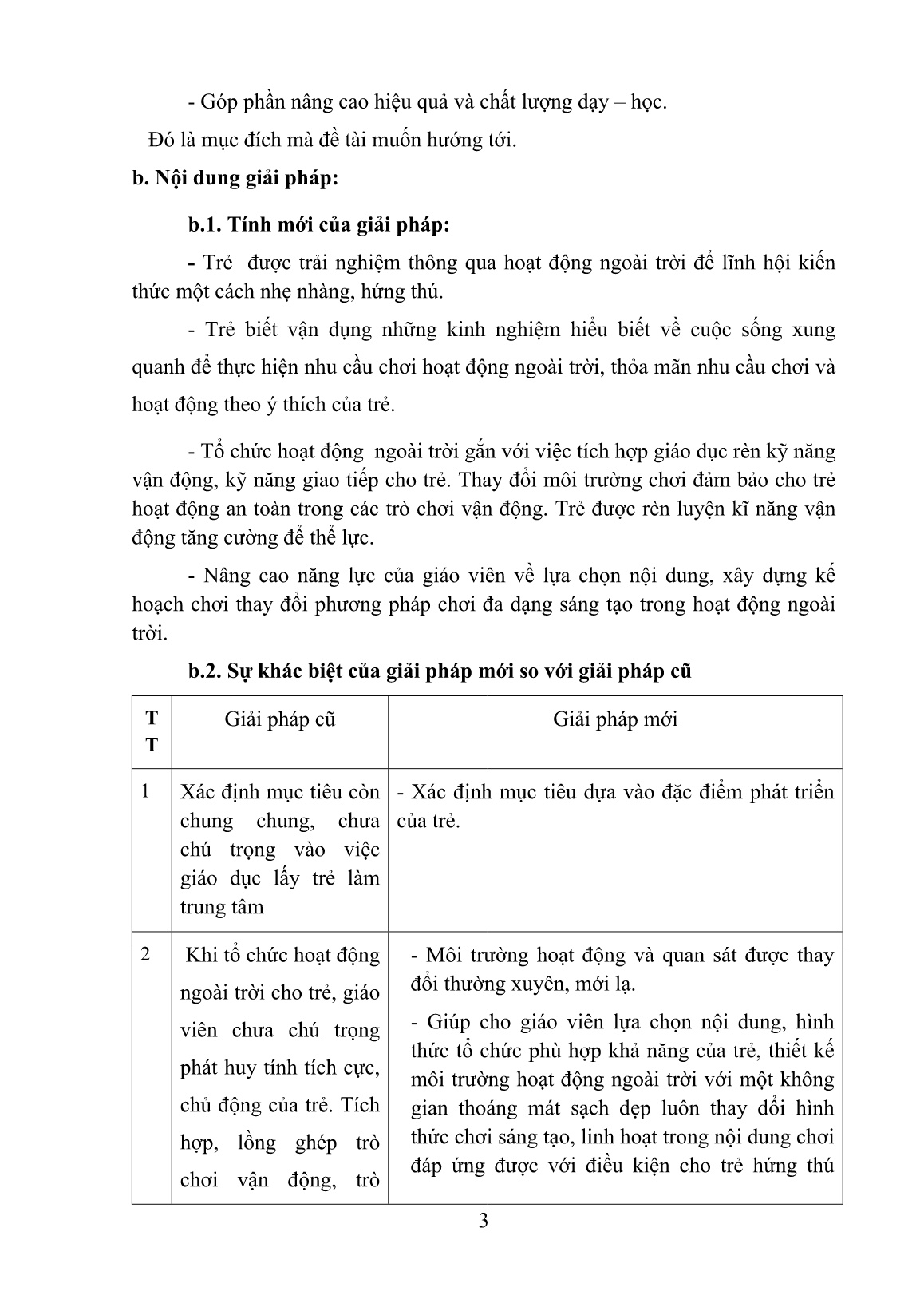 SKKN Một số biện pháp giúp giáo viên phát huy tính tích cực, chủ động của trẻ thông qua hoạt động ngoài trời trang 3