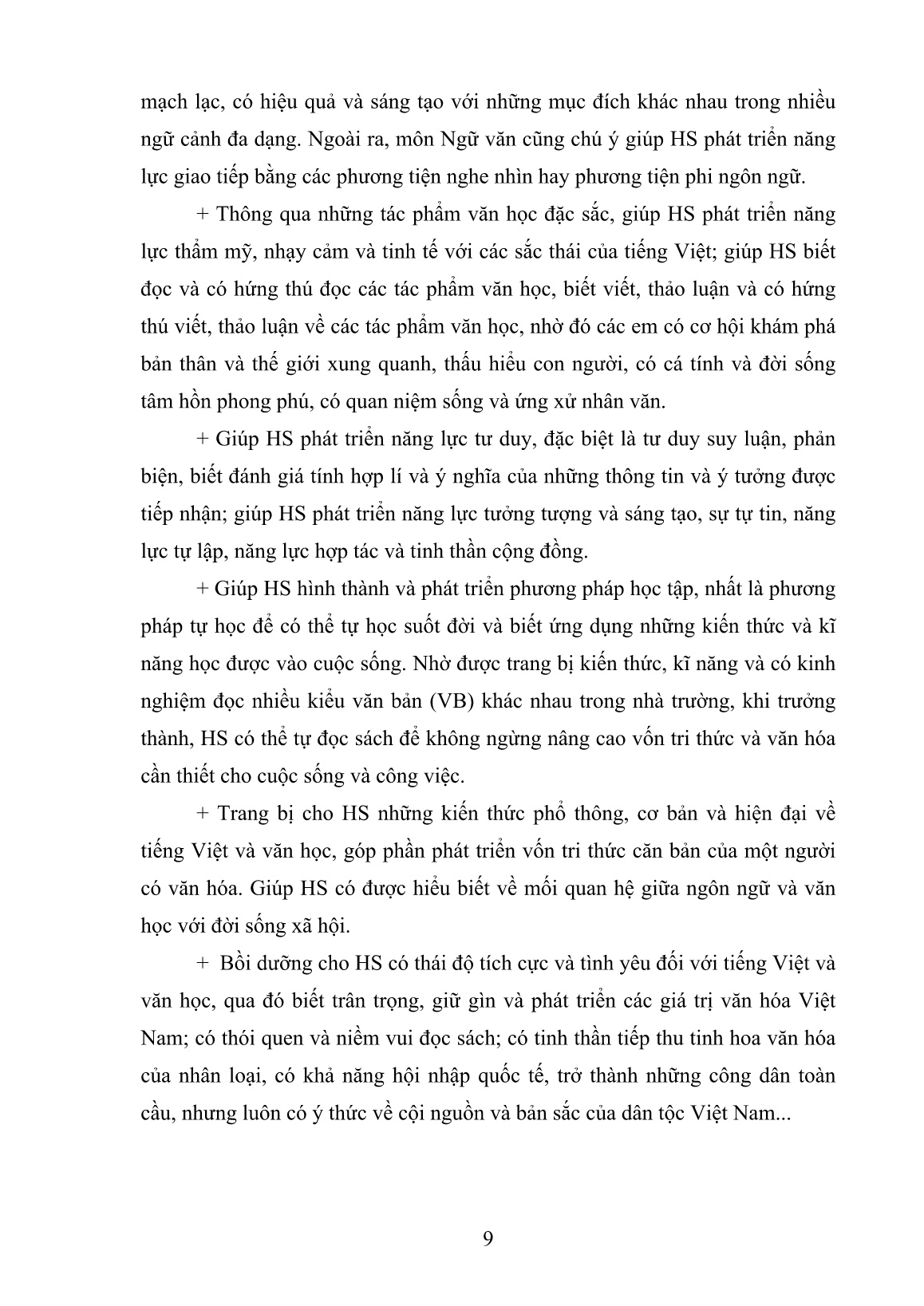 SKKN Tạo hứng thú cho học sinh khi cảm nhận những vần thơ hay trong chương trình Ngữ văn Lớp 9 thông qua một số biện pháp tiếp nhận tích cực trang 9