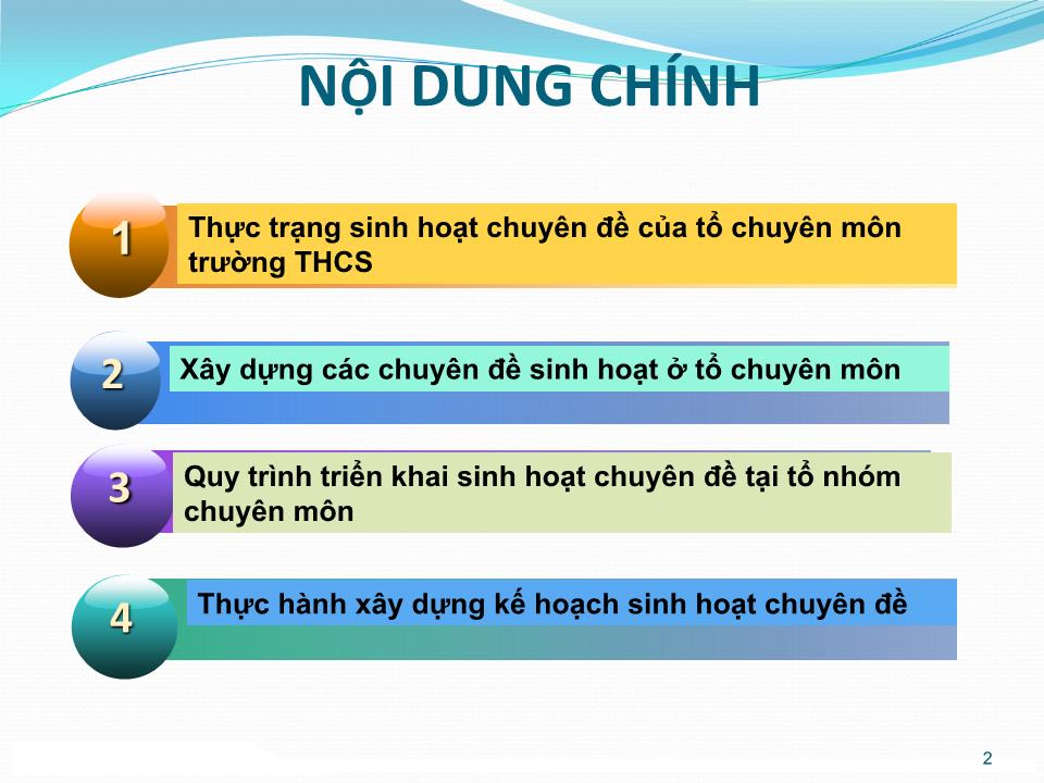 Chuyên đề Sinh hoạt chuyên đề của tổ chuyên môn - Sở GD&ĐT Hải Dương trang 2