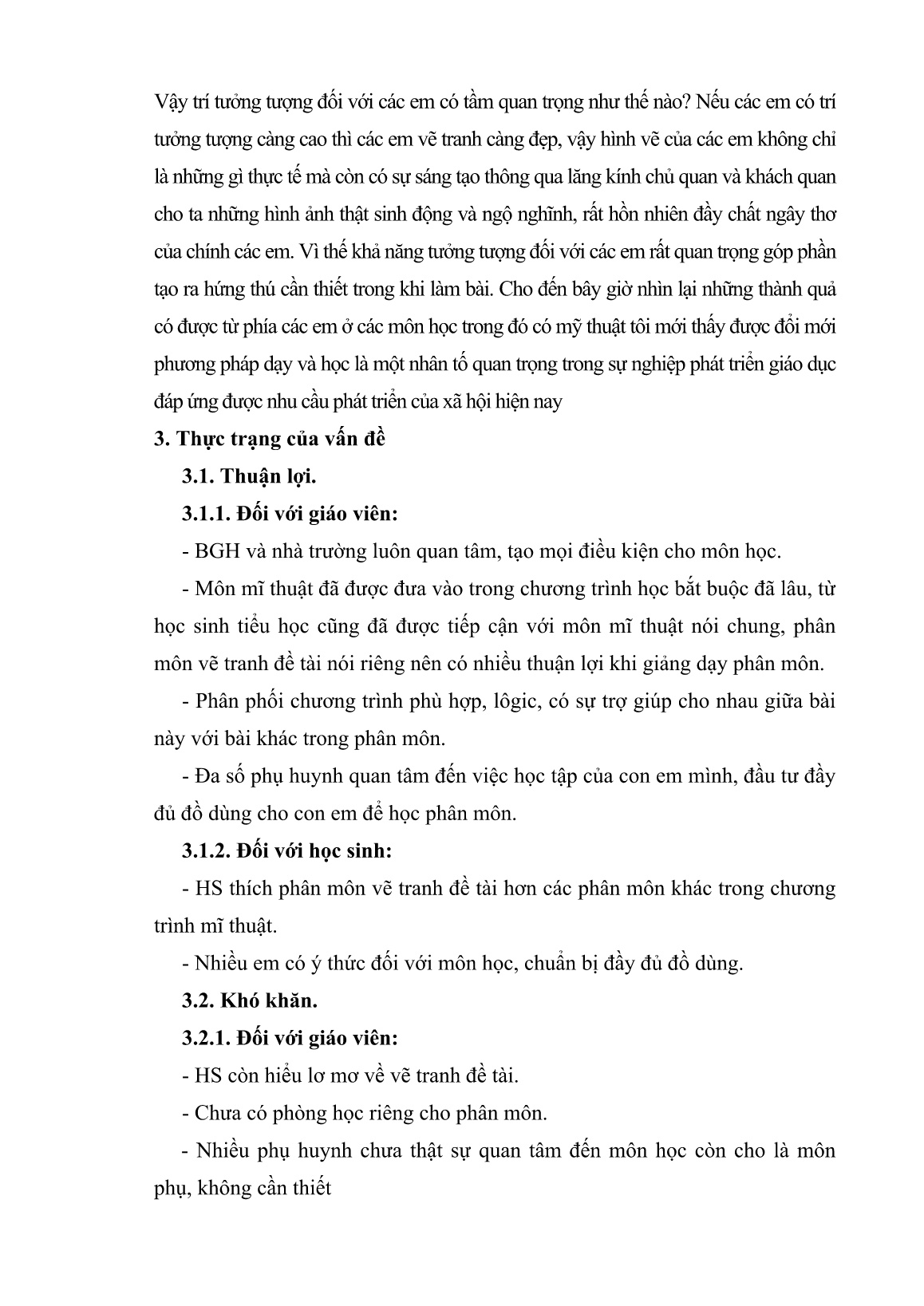 SKKN Đổi mới phương pháp dạy học nhằm phát huy tính tích cực và sáng tạo của học sinh THCS trong các bài vẽ tranh Đề tài trang 6