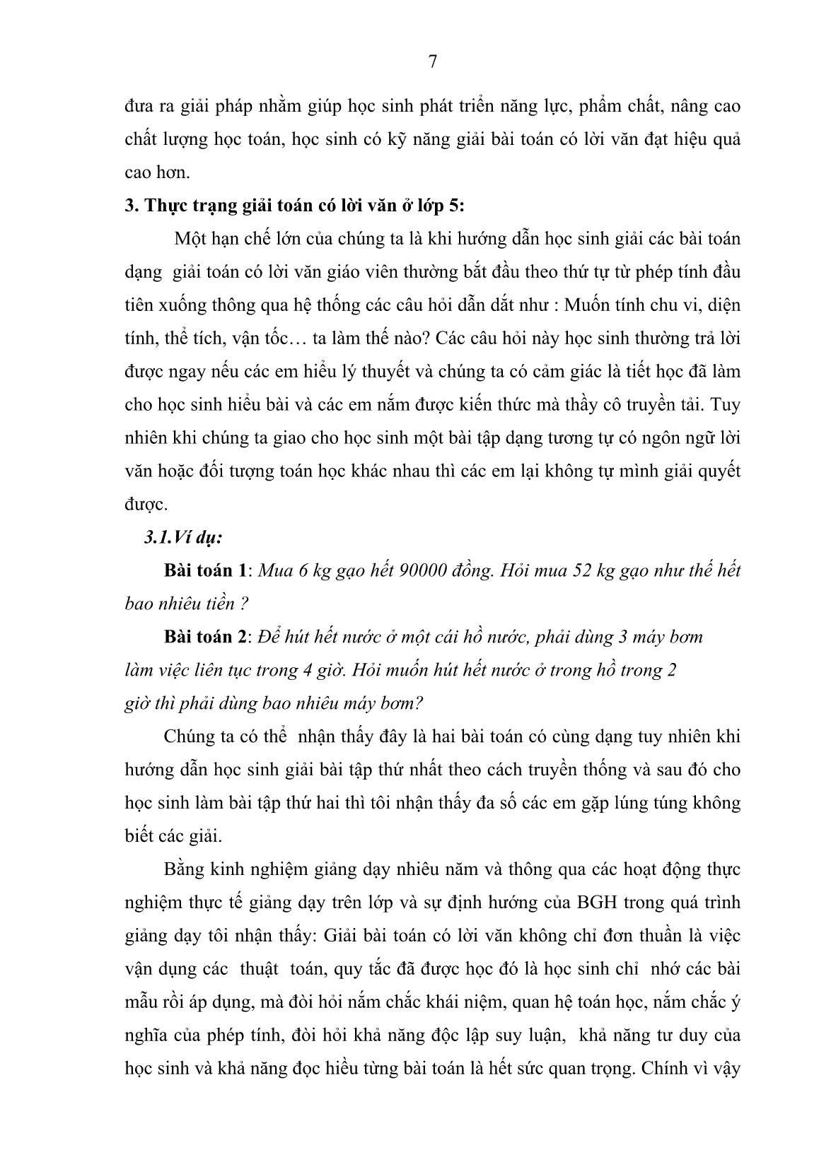 SKKN Sử dụng phương pháp  Phân tích sơ đồ đi lên để nâng cao kĩ năng giải Toán có lời văn cho học sinh Lớp 5 trang 7