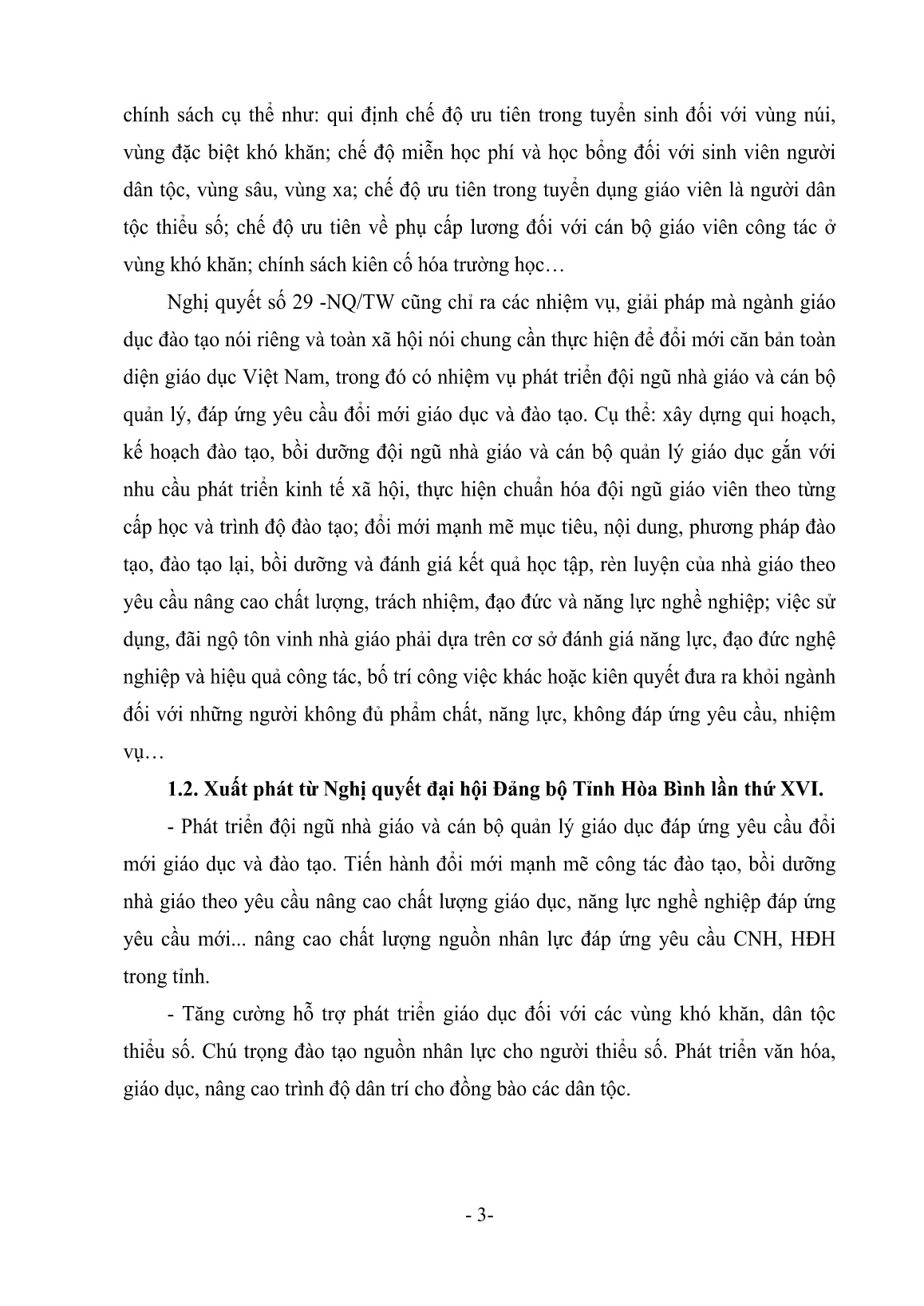 Chuyên đề Các căn cứ và nguyên tắc đề xuất các giải pháp trang 3