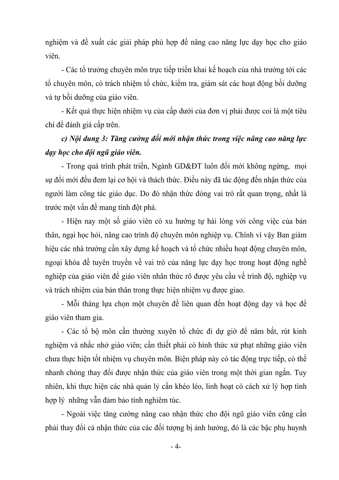 Chuyên đề Hệ thống các giải pháp nâng cao năng lực dạy học cho giáo viên người dân tộc thiểu số cấp Tiểu học trang 4