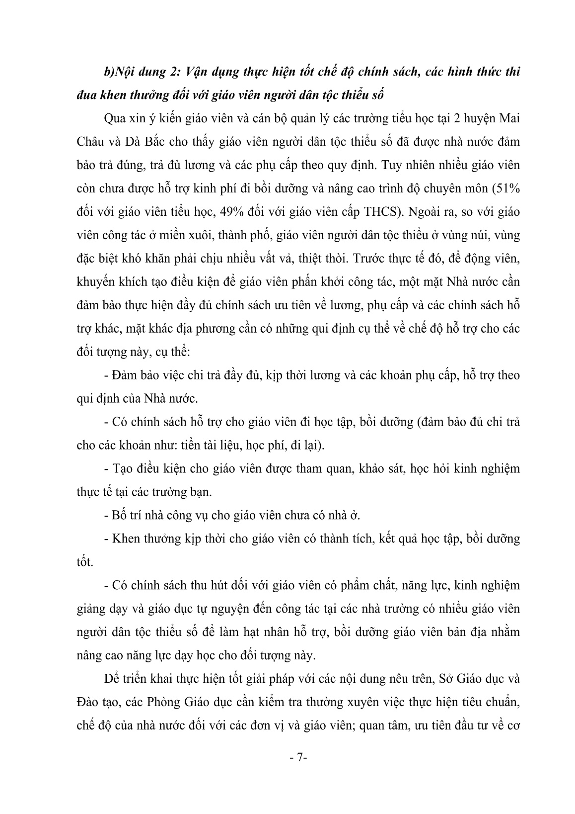 Chuyên đề Hệ thống các giải pháp nâng cao năng lực dạy học cho giáo viên người dân tộc thiểu số cấp Tiểu học trang 7