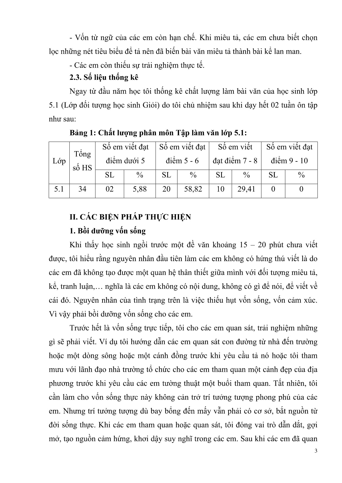 Một số biện pháp giúp học sinh Lớp 5 học tốt phân môn Tập làm văn trang 3